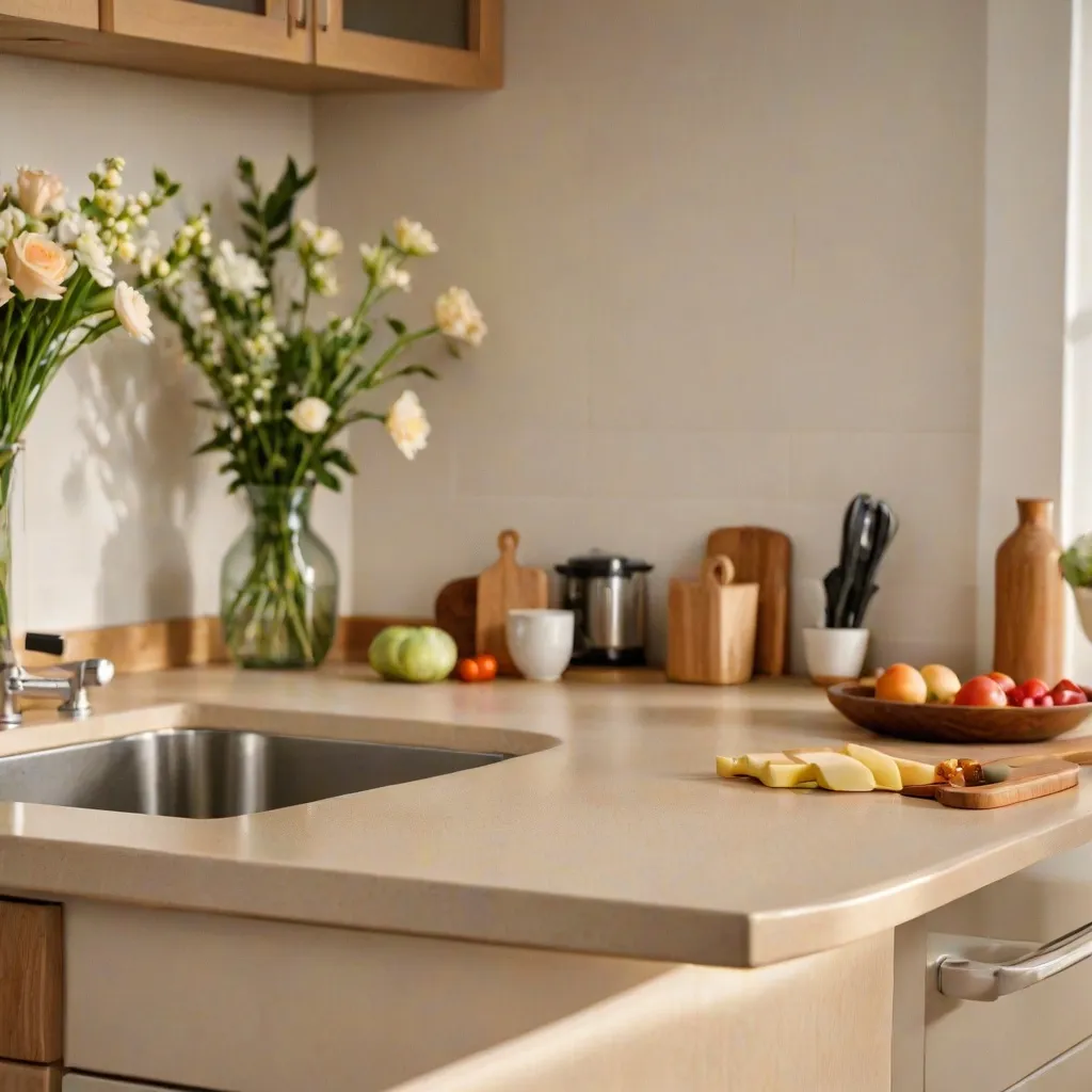 Beżowa kuchnia: jaki blat będzie idealnym uzupełnieniem?
