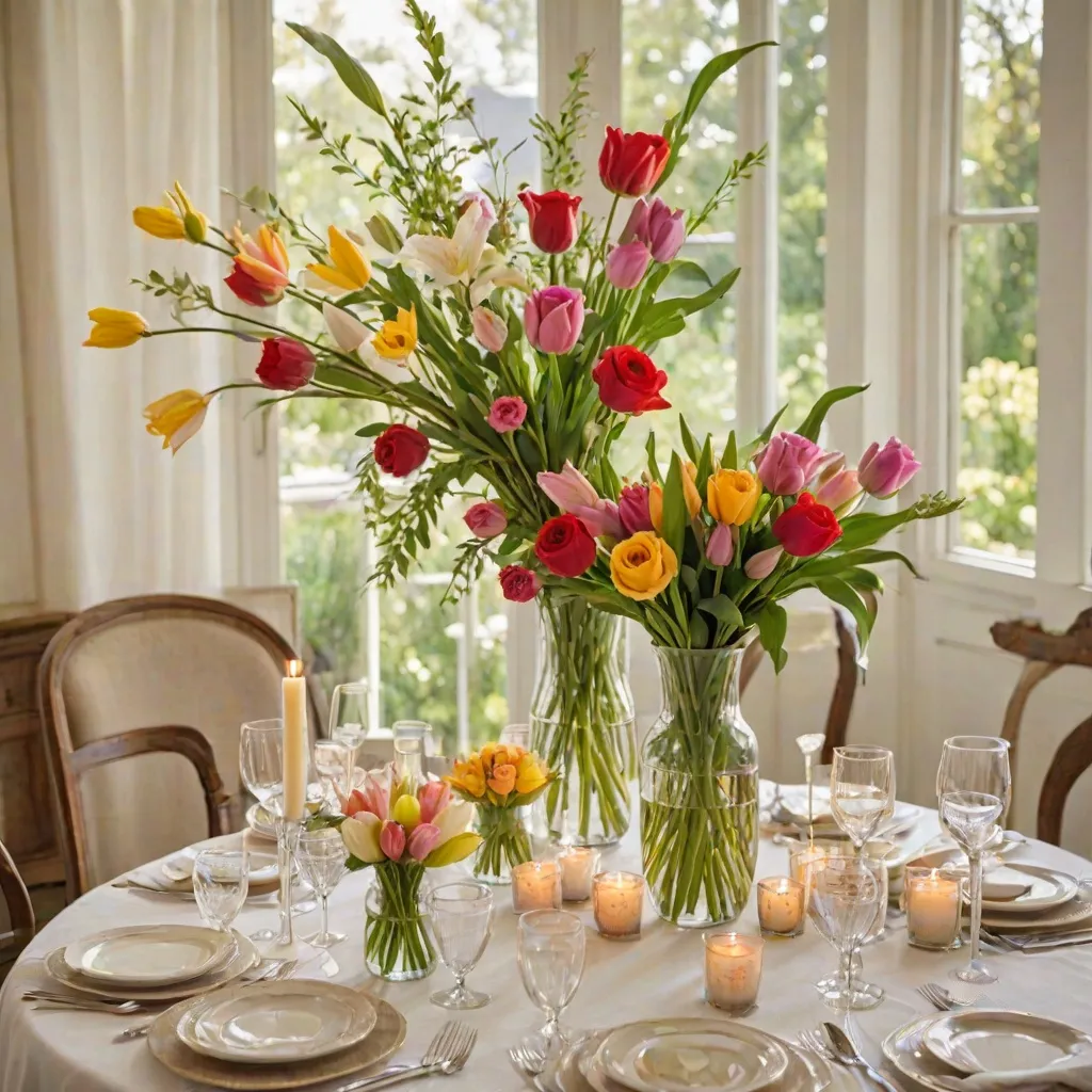 Jak udekorować wysoki szklany wazon? Kreatywne pomysły na każdą okazję