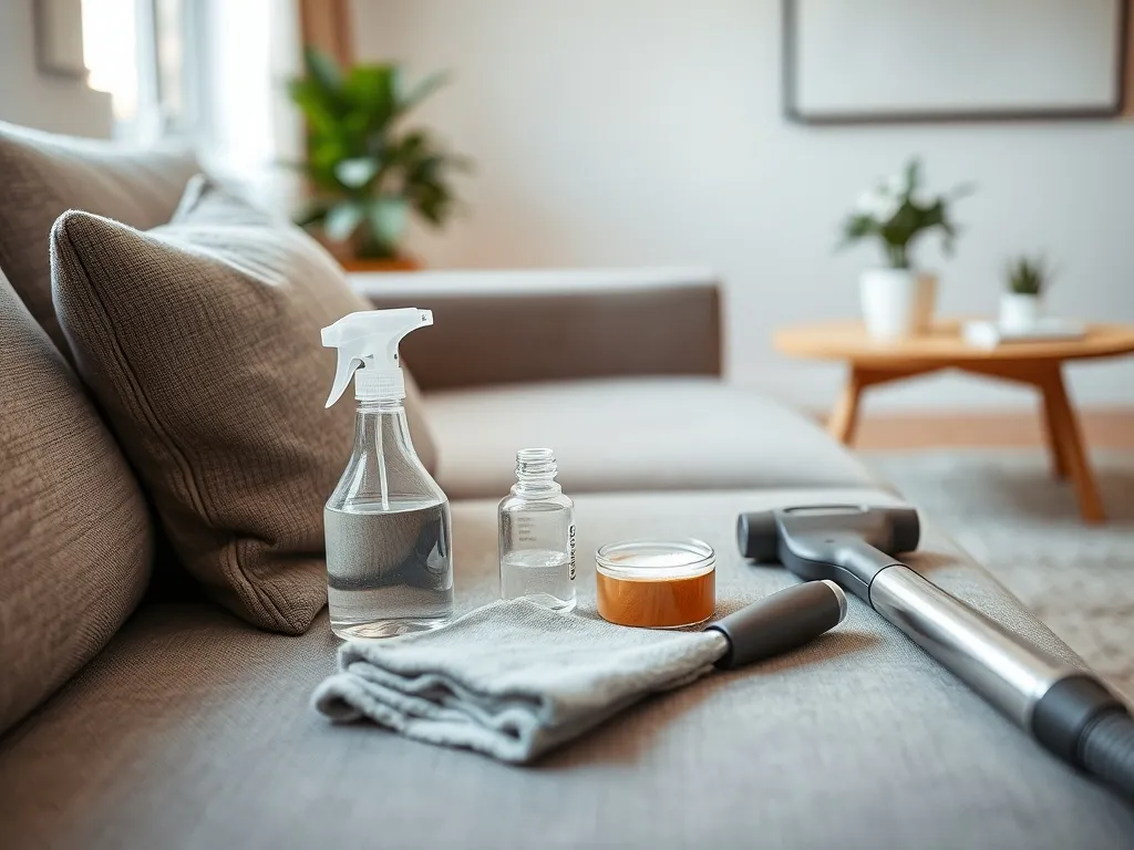 Jak wyczyścić kanapę? Szybkie sposoby i domowe triki