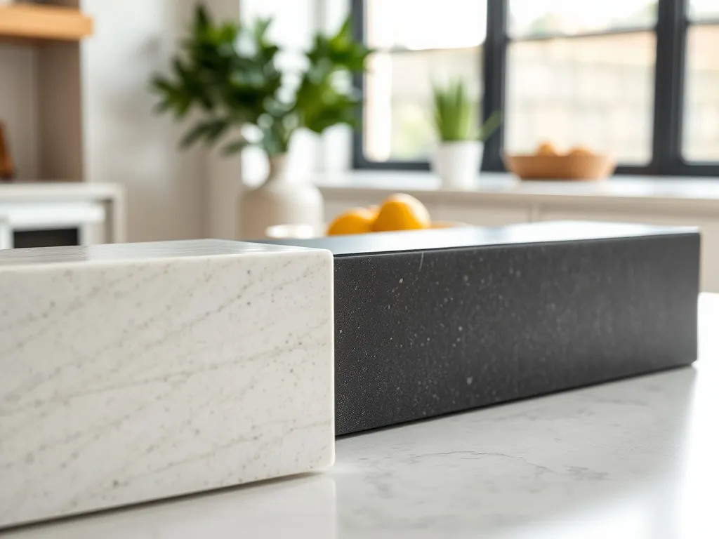 Konglomerat czy spiek który materiał wybrać na blat?