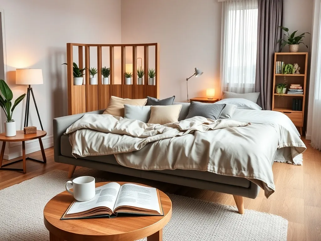 Jak pogodzić salon z sypialnią? Praktyczne sposoby